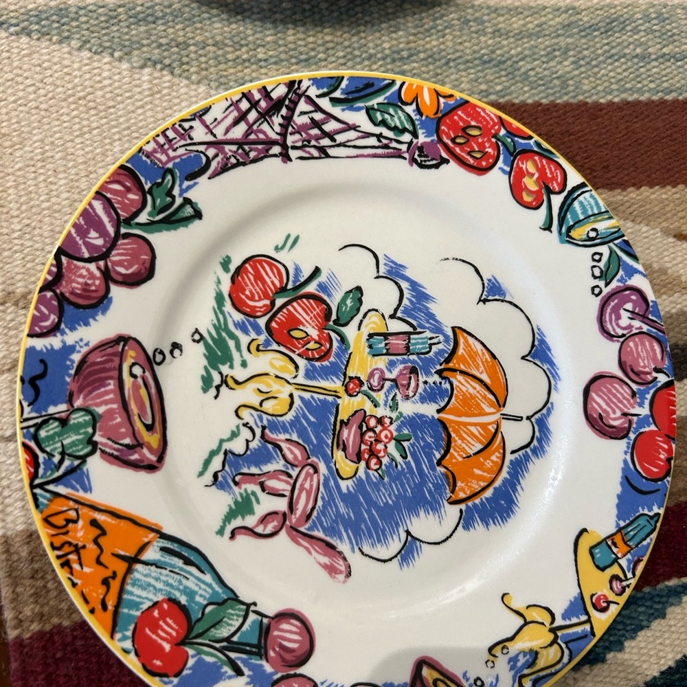 Misono Bistro 8724 china plate set - Picture 2 of 3